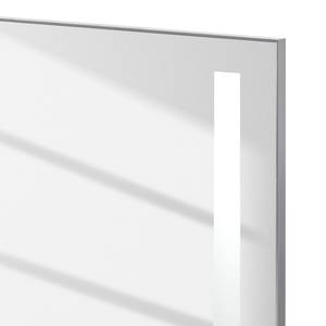 Miroir SE (avec éclairage) Aluminium - Largeur : 70 cm