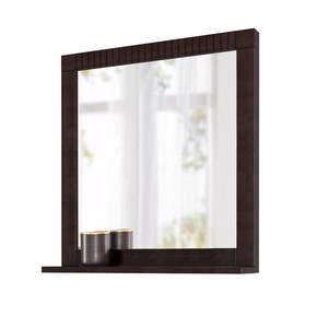 Miroir Senna Pin massif - Blanc - Havanna