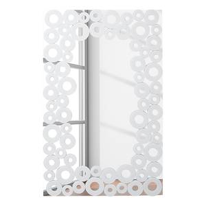 Miroir White Rings 120 x 76 cm - Blanc