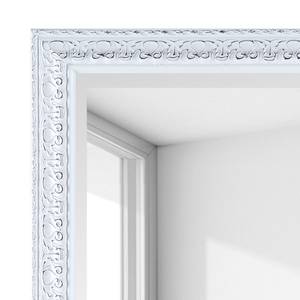 Spiegel Acoma I Weiß - Massivholz - 50 x 150 x 2.6 cm