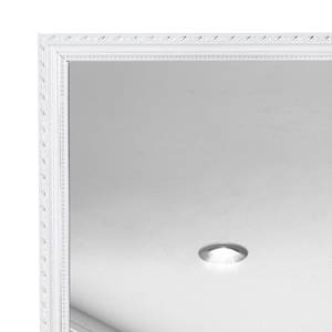 Spiegel Pinon Wit - Massief hout - 35 x 125 x 2 cm