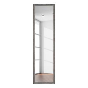 Spiegel Pinon Grijs - Massief hout - 35 x 125 x 2 cm
