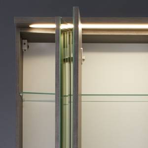 Spiegelkast Adamo II Grijs - Plaatmateriaal - 75 x 73 x 26 cm