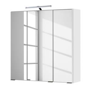 Armoire de toilette Ancona (avec éclairage) - Blanc - Largeur : 60 cm