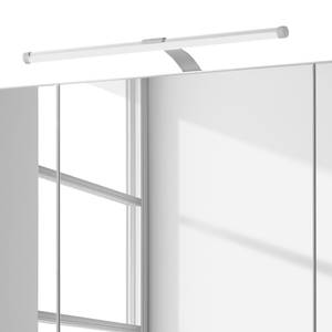 Armoire de toilette Ancona (avec éclairage) - Blanc - Largeur : 80 cm