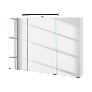 Armoire à glace Arden II Avec éclairage Blanc brillant