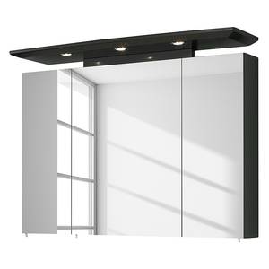 Armoire à miroir Bina Anthracite - 100 cm