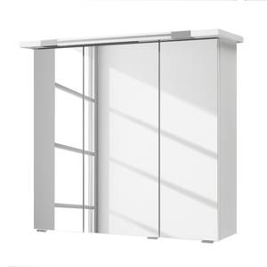 Spiegelschrank Java White Weiß - Holzwerkstoff - 75 x 72 x 20 cm