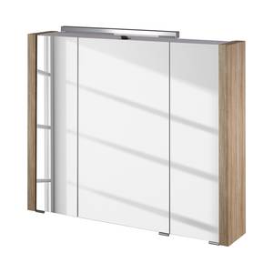 Armoire à miroir Kolind Imitation chêne de Sonoma - Avec éclairage