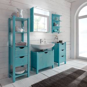 Armoire de salle de bain Paulina Blanc - Largeur : 65 cm