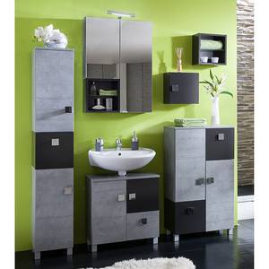 Armoire de toilette Toronto Anthracite / Gris minéral