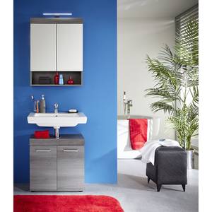 Armoire de toilette Runner Gris cendré - Argent cendré