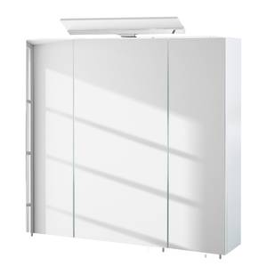 Armoire de toilette Venlo blanc brillant - Largeur : 80 cm