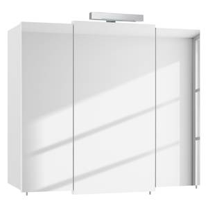 Armoire de toilette Wiesbaden I (avec éc Blanc - Largeur : 83 cm