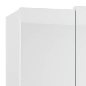 Armoire de toilette Wiesbaden I (avec éc Blanc - Largeur : 83 cm