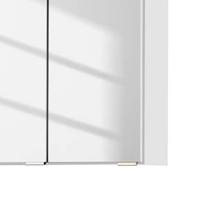 Spiegelschrank Zeehan I Inklusive Beleuchtung - Weiß - Breite: 70 cm