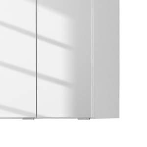 Armadietto a specchio Zeehan I Illuminazione inclusa - Bianco - Larghezza: 90 cm