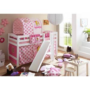 Spielbett Tino Prinzessin Buche massiv - Weiß