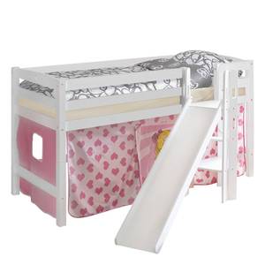 Spielbett Tino Prinzessin Buche massiv - Weiß