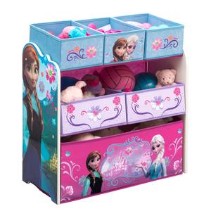 Scaffale porta giochi Frozen Blu - Materiale a base lignea - 64 x 66 x 30 cm