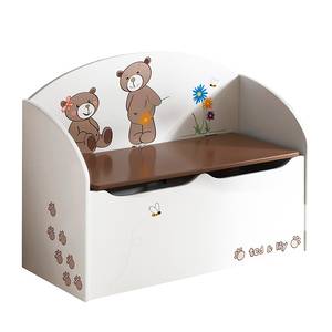 Coffre à jouets Ted Beige