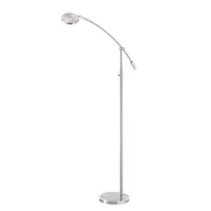 Lampadaire Darß Nickel mat / Métal chromé 1 ampoule