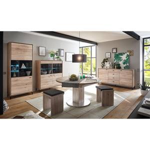 Highboard Yapton Sanremo eikenhouten look