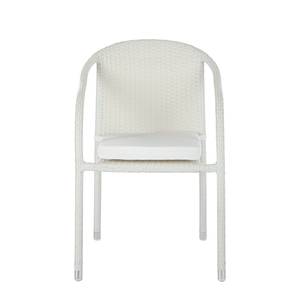 Chaises jardin White Beach V (lot de 2) Lot de 2 - En polyrotin - Blanc