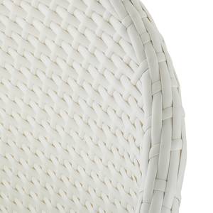 Gartenstuhl White Beach I (2er-Set) Polyrattan/Textil - Weiß/Kiwi