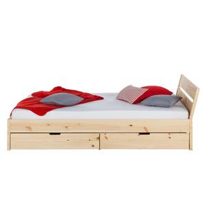 Massief houten bed KiYDOO wood (met lades) - massief grenenhout