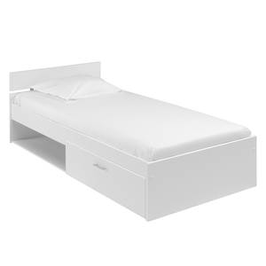 Lit avec rangements Infinity Blanc - 90 x 200cm