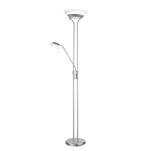 Lampadaire Breydin Nickel Argenté 2 ampoules