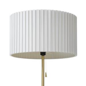 Lampadaire Ducey Coton / Acier - 1 ampoule