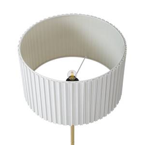 Lampadaire Ducey Coton / Acier - 1 ampoule