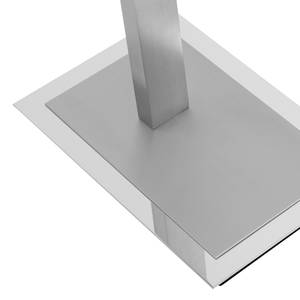 LED-Stehleuchte Foil Eisen Silber 1-flammig