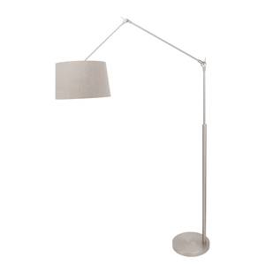 Lampadaire avec armatures Gramineus 1 ampoule Nickel mat