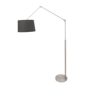 Lampadaire avec armatures Gramineus 1 ampoule Nickel mat