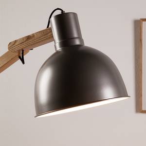 Lampada da terra Koppo legno massello di pino / metallo - grigio - 1 luce - Grigio