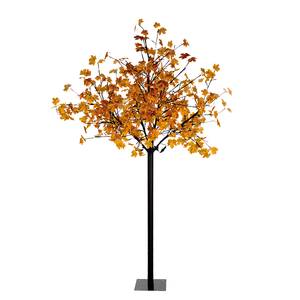 LED-Stehleuchte Baum by Leuchten Direkt Eisen/Kunststoff Schwarz 450-flammig