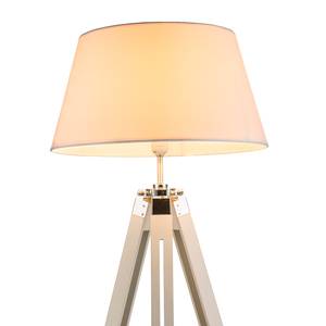 Staande lamp Mareen Wit/grenenhout