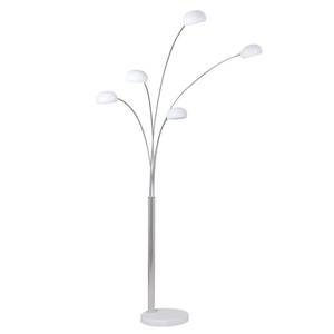 Staande lamp Mazzo metaal/glas - 5 lichtbronnen