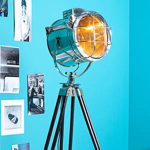 Staande lamp Metropolis Spot zwart/chroomkleurig