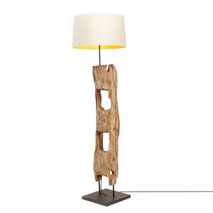 Lampadaire Nature Holes II Lin / Caoutchouc massif - 1 ampoule