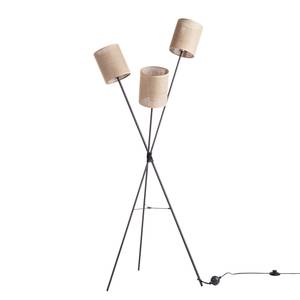 Lampadaire Pensacola Tissu / Fer - 3 ampoules