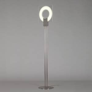Staande lamp Q glas/metaal wit 1 lichtbron