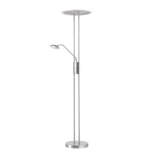 Lampadaire Rüdnitz Nickel / Chrome Argenté 2 ampoules