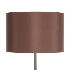 Lampadaire Shima I Tissu / Métal - 1 ampoule - Marron