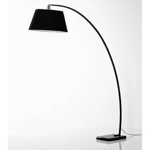 Stehleuchte SL Curvo Black Stein/Stoff 1-flammig