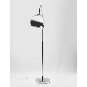 Staande lamp Lounge Small Deal Eco chroomkleurig - 1 lichtbron