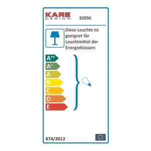 Staande lamp Straight steen/gips/metaal 1 lichtbron